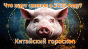 Прогноз для знака Свиньи на 2025 год