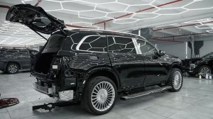 Оклейка пленкой Mercedes GLS Maybach 2024 (бронирование Мерседес ГЛС Майбах)