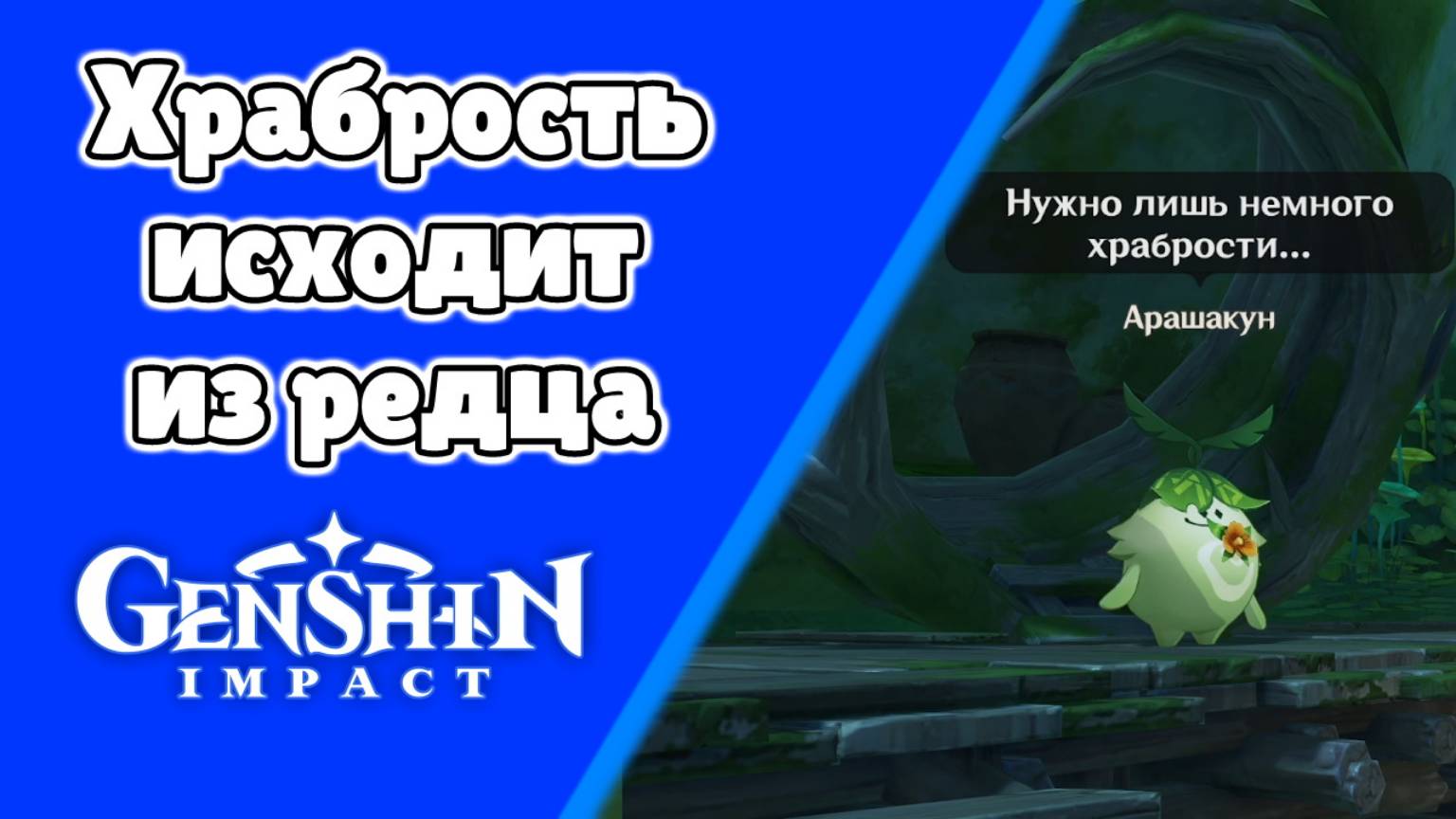 Вся Араньяка 8 Храбрость исходит из сердца Арашакун | Сумеру | Озвучка | Genshin Impact