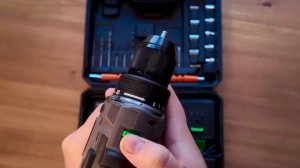 Шуруповерт аккумуляторный 21 В, 65 Нм, 2 АКБ