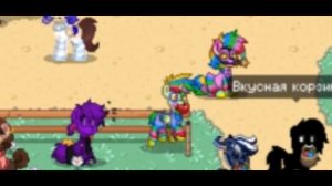 Играем с Линой в Пасхальное Обновление Pony Town / Пони Таун