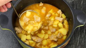 Когда хочется ВКУСНОЙ тушеной картошки, готовлю таким способом. Быстрый УЖИН из доступных продуктов!