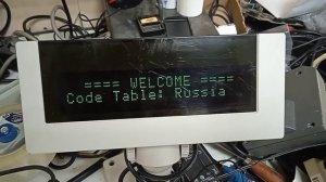 Дисплей покупателя VFD FP73P073S26u RS-232 (питание 12v/1a), аналог  Дисплей покупателя CSI
