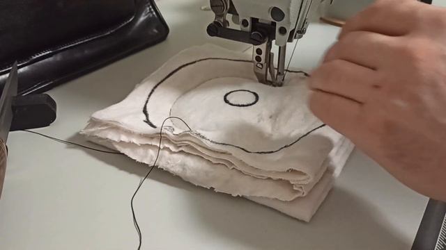 Диск для полировки рукояти.