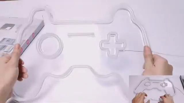 LED Game Neon Sign Gamepad Shape LED Sign Light Gamer