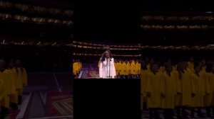 New Orleans high school students perform “Lift Every Voice And Sing”