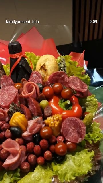 Мясные букеты
