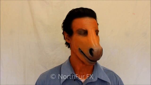Foam Latex Large Horse - Donkey Muzzle Prosthetic Mask смотреть онлайн