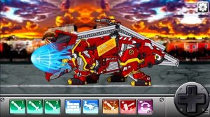 Triceratops - Combine! Dino Robot Fire Truck Squad | Eftsei Gaming