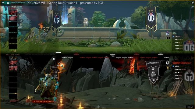 [ENG] Gaimin Gladiators vs OG   - Dota Pro Circuit Western Europe 2023