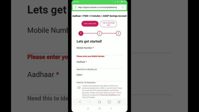 Open Free Axis Bank account just in 3 mins In Your Mobile Without going to bank in telugu смотреть онлайн
