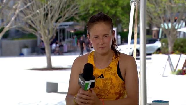 Daria Kasatkina Discusses Her YouTube Channel | 2023 Charleston Second Round Win Interview смотреть онлайн