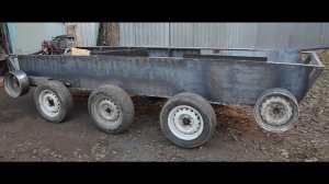 Самодельный гусеничный вездеход часть 4