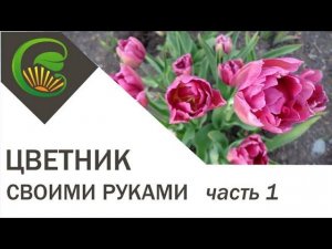 Цветник своими руками  Часть 1