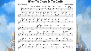 We re The Couple In The Castle Carmichael Backing track score for Eb alto instruments_270p_360p