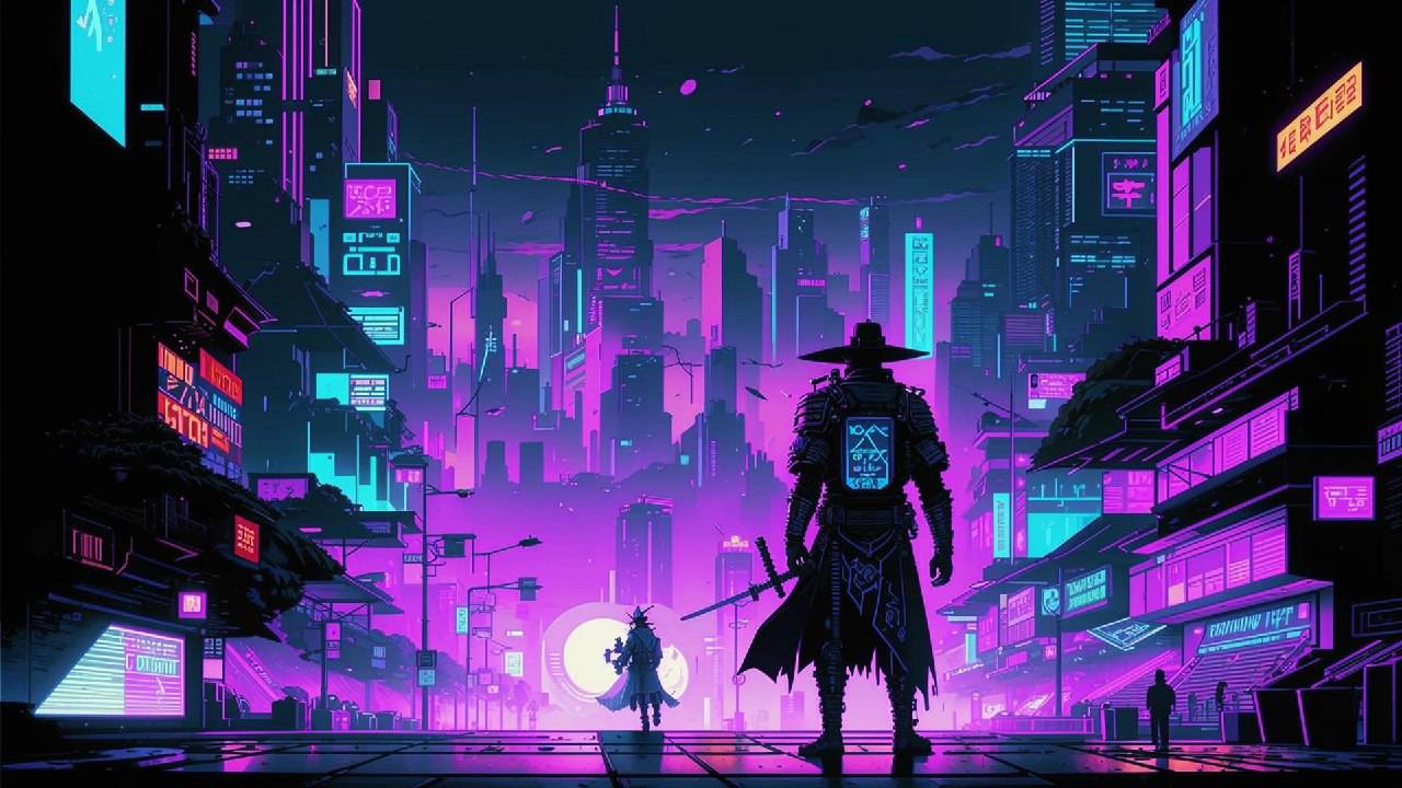 Ночной город: Путешествие по миру Cyberpunk 2077 #11