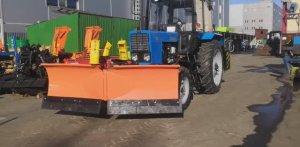 Мтз 82.1 с отвалом бабочка НТУ-10