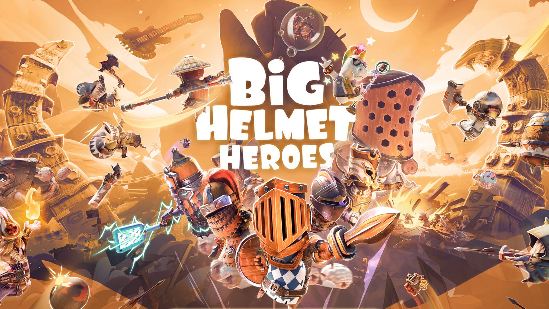 НА СКОЛЬКО БОЛЬШОЙ ТВОЙ ШЛЕМ? ➤ BIG HELMET HEROES ➤ СЛЕШЕР - ИЗБЕЙ ВСЕХ!