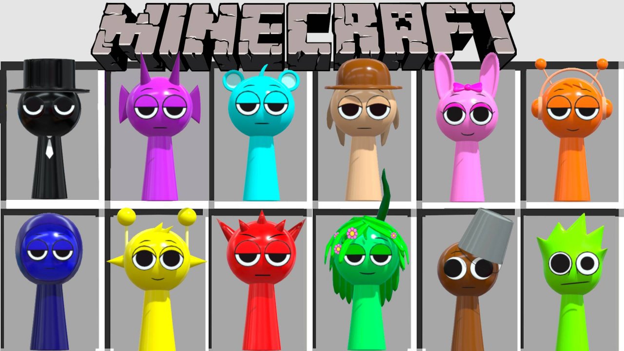 😮 Я СОЗДАЛ НАСТОЛЬНУЮ ИГРУ СО СПРУНКАМИ В МАЙНКРАФТ! SPRUNKI INCREDIBOX MINECRAFT