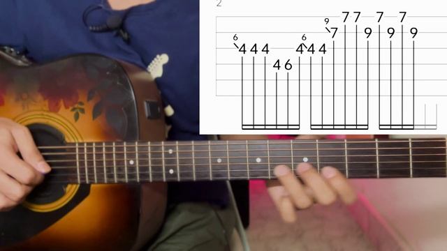 Choo Lo - The Local Train | Guitar Solo Lesson | With Tab | (Acoustic Version) смотреть онлайн