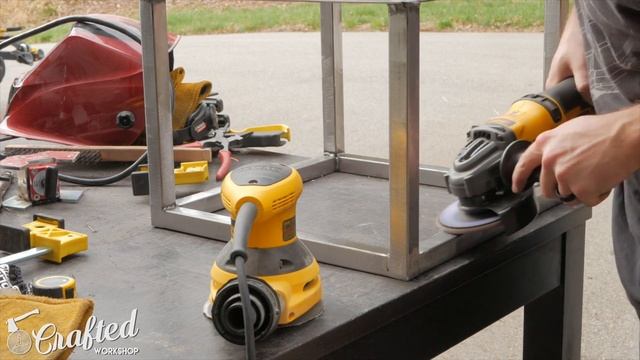 Modern Maple and Steel Coffee Table Part 2 | How To Build - Welding смотреть онлайн