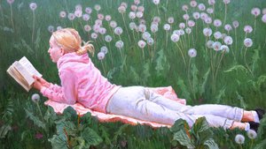Ах, лето... (Среди цветов) Картины современных художников