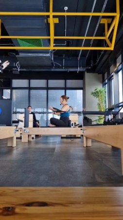 Pilates Reformer 🙂 | Урок Пилатеса на Реформере🙏 #video #love #workout #pilates #reformer #reels
