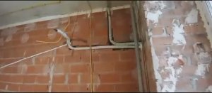 Прокладка трассы под кондиционер