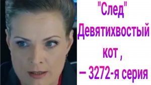 След. Девятихвостый кот 3272 серия , детектив Пятый канал 2025
