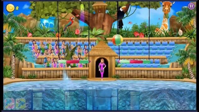 Kids Dolphin Show - Dolphin Swim Performance Cartoon Game For Kids смотреть онлайн