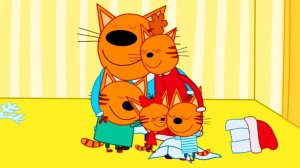 ТРИ КОТА - Мультик пазл для детей - Мультфильм пазлы для малышей