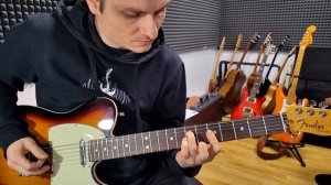 Пример звучания Telecaster Ultra 2023 Чистый звук с эффектами