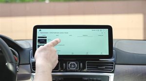 Замена штатного монитора Mercedes GL X166 на Android экран(Андроид в ГЛ Х166)