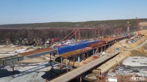 Реализованный проект: Аванбек для надвижки моста через реку Волга