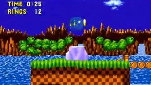 Sonic 1 GSX (GEN) Gameplay on Sonic 1 Hack