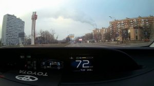 Приус 52 запас хода зимой