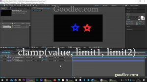 Выражения. Метод clamp(value, limit1, limit2) в After Effects
