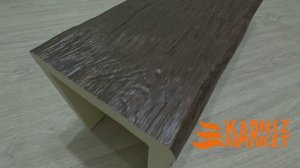 Декоративная потолочная балка из полиуретана Уникс Б4 Классика