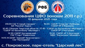 «Соревнований Центрального федерального округа по баскетболу памяти Давида Яковлевича Берлина» среди