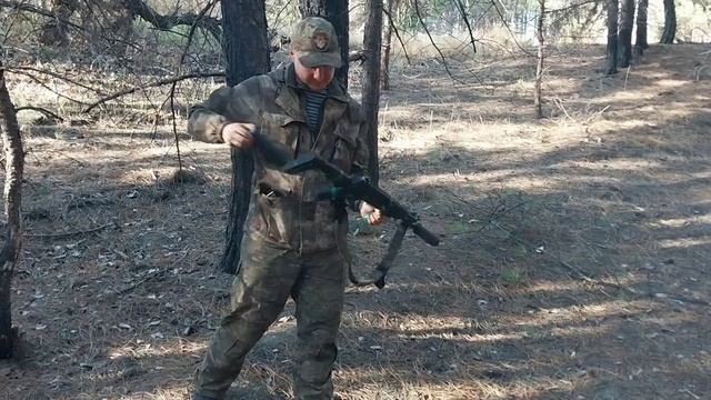 АК12 стрельба с глушителем и без.mp4 смотреть онлайн