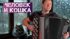⬛Ноль - Человек и кошка (кавер на баяне)