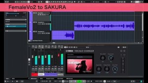 VOCALO CHANGER PLUGIN - SAKURA - DEMO SONG 03