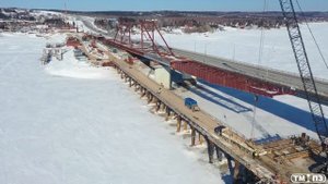 Реализованный проект：Мост через реку Чусовая в Перми