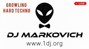 Growling Hard Techno - DJ MARKOVICH - radio DJ 2025 - техно сеты миксы диджеев