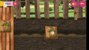 День с Машей и медведем, Маша садит огород.