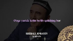 Sherali Jo‘rayev - Karvon | Milliy Karaoke
