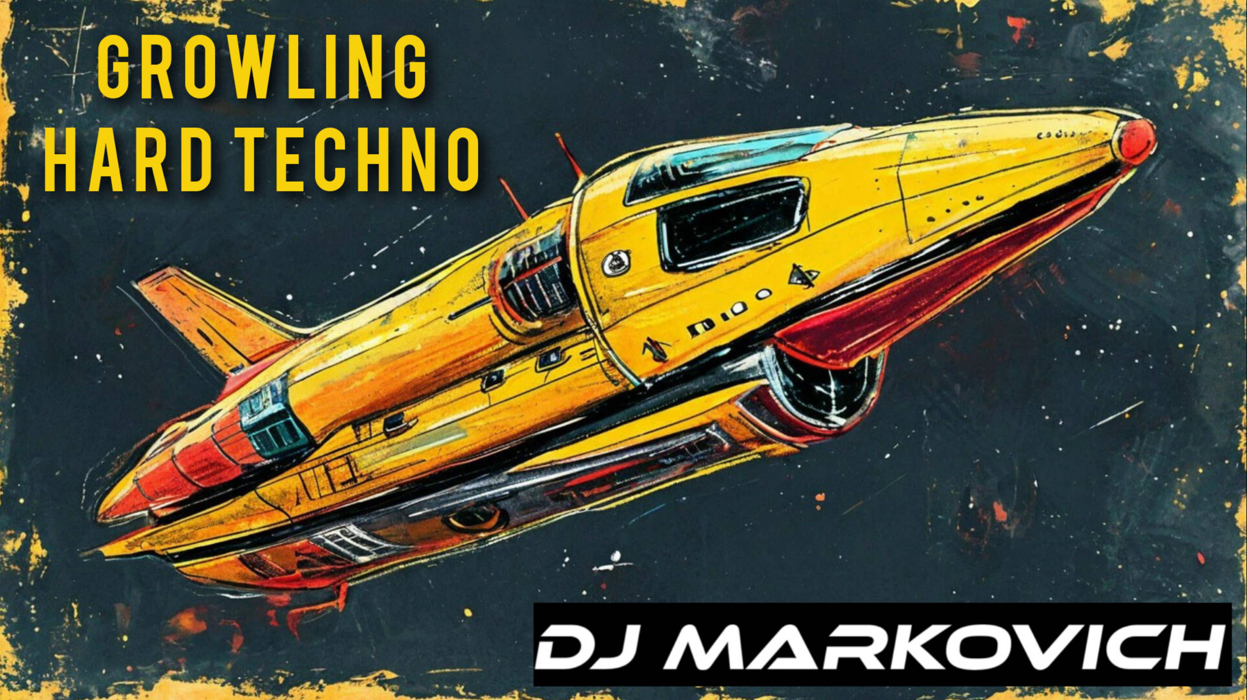 Growling Hard Techno - DJ MARKOVICH - radio DJ 2025 - техно сеты миксы диджеев