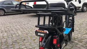 Электровелосипед Monster для доставки и доп отсек под аккумулятор от компании INFINITIJI.RU