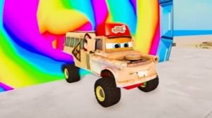 Машинки летают и прыгают! Развивающие мультики Машины помощники. Мультфильмы про машинки