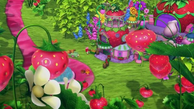 Berry Bitty Adventures 🍓 2 Hours of Strawberry Shortcake to Relax to 🍓 смотреть онлайн
